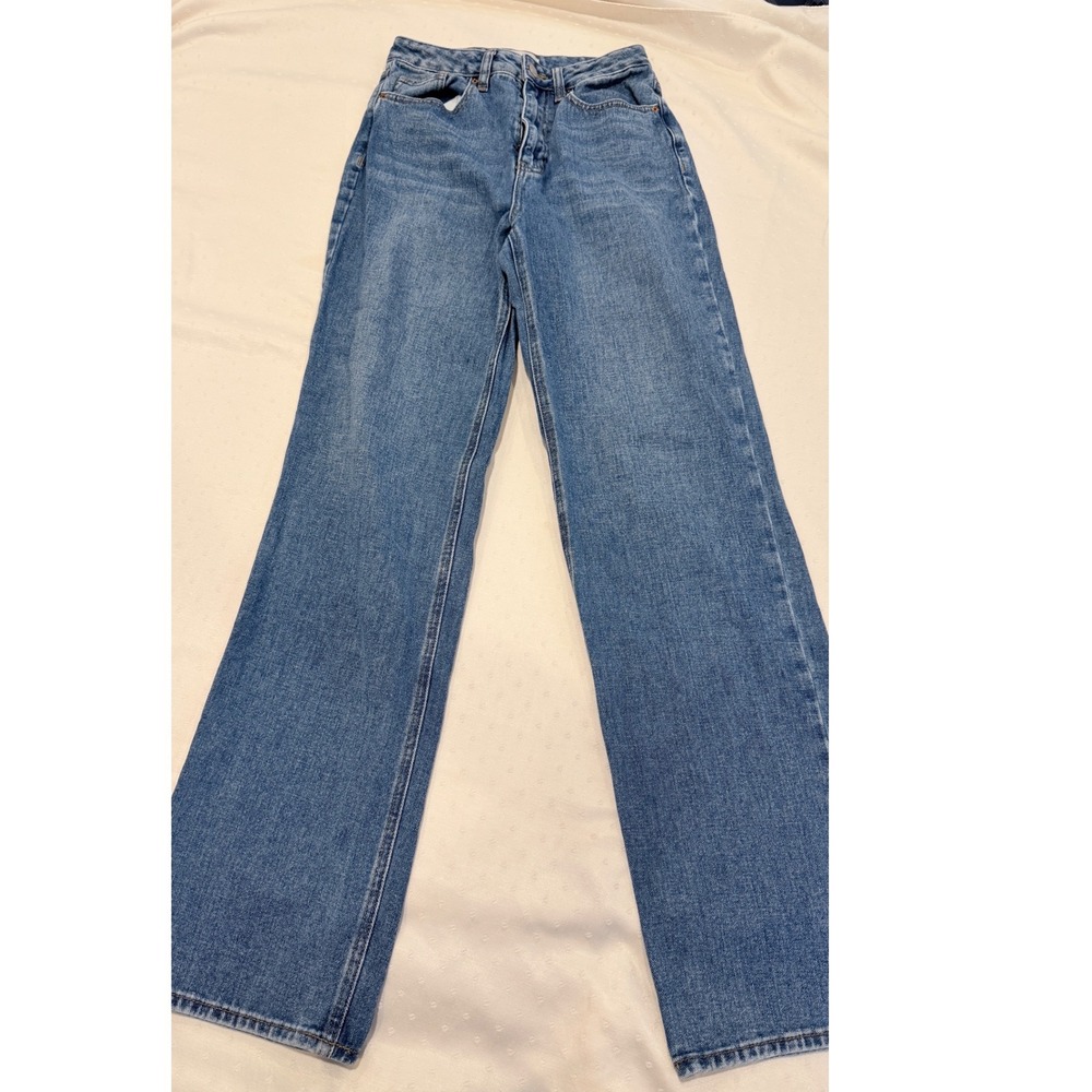 PacSun 90s Boyfriend High Rise Straight Leg Blue Denim Jeans Size 26